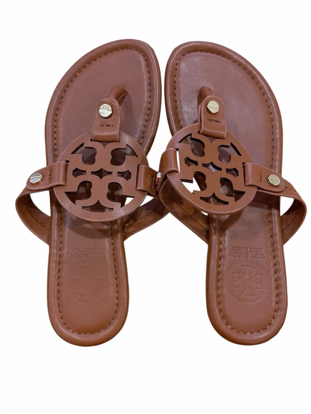 Tory Burch Miller Leather Sandal in Vintage Vachetta Size EU 36 / US 5.5